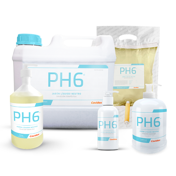 PH6 - Jabón líquido neutro hipoalergénico