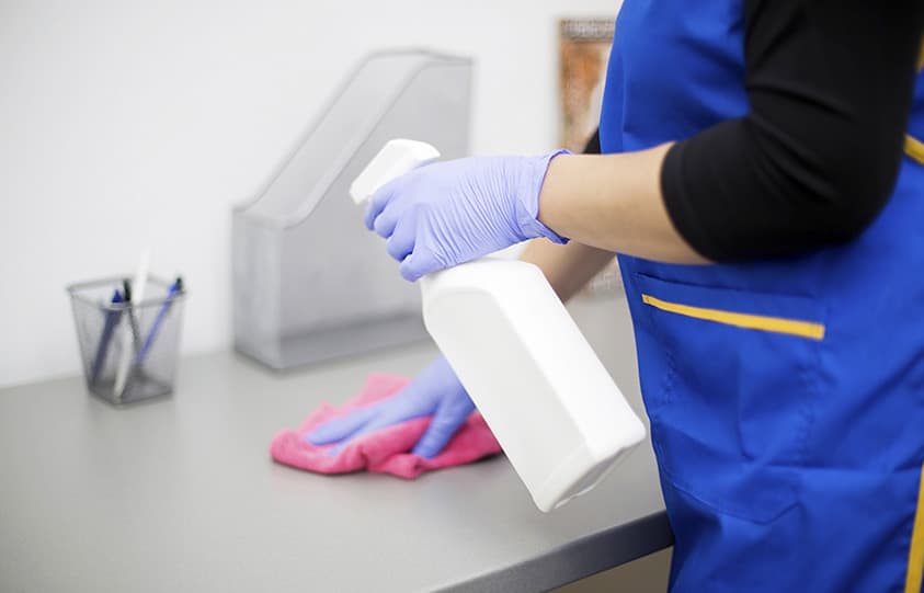El rol del personal en el uso de desinfectantes